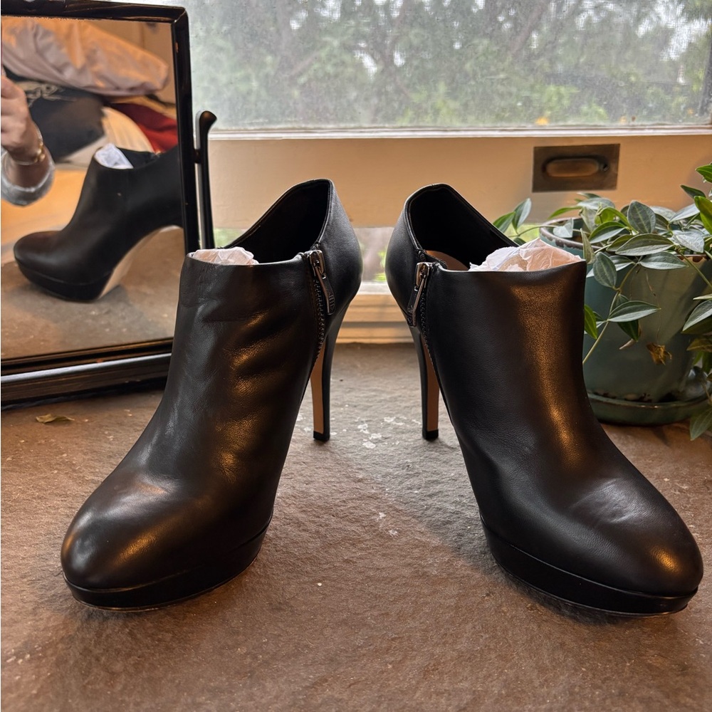 Vince Camuto Black Ankle Boots